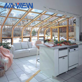 Porcellana Bei Sunrooms indipendenti curvi dei conservatori del Sunroom del tetto fabbrica