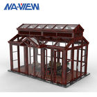Progettazione schermata del tetto di elettroforesi del portico prefabbricata vetro di alluminio fornitore
