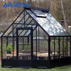 Aggiunta di alluminio 6x8 del Sunroom della serra del giardino bianca e nera fornitore