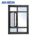 Finestra di alluminio di vetro della stoffa per tendine temperata doppio termico della rottura di Guangdong NAVIEW fornitore