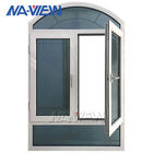 Doppia stoffa per tendine di alluminio di vetro temperata Windows di Guangdong NAVIEW fornitore
