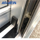 Prezzo Bi-piegante della finestra di scivolamento della fisarmonica anteriore residenziale di alluminio all'ingrosso del deposito di Guangdong NAVIEW fornitore