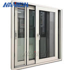 Finestra di scivolamento di alluminio di Guangdong NAVIEW con la finestra di scivolamento orizzontale della griglia per i progetti della villa fornitore