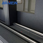Scorrevole orizzontale Windows di vetro di alluminio di Guangdong NAVIEW per le Camere fornitore