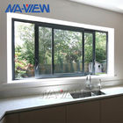 Orizzontale di alluminio di vetro Windows scorrevole di norma australiana di Guangdong NAVIEW doppio per il balcone fornitore
