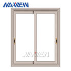 Pavimento di alluminio di prezzi di meglio di Guangdong NAVIEW alla finestra di scivolamento di legno di progettazione dello scorrevole orizzontale di Windows del soffitto fornitore