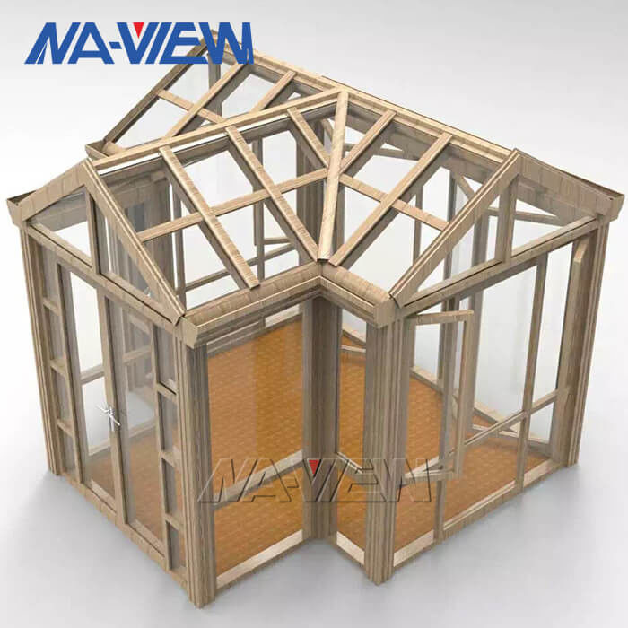 Progettazione rispettosa dell'ambiente di timpano del Sunroom prefabbricato del tetto fornitore