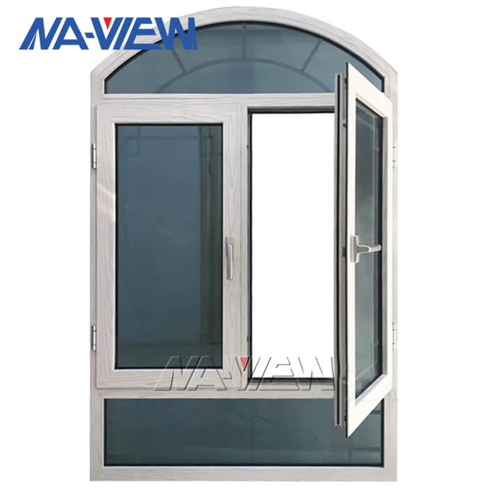 Doppia stoffa per tendine di alluminio di vetro temperata Windows di Guangdong NAVIEW fornitore