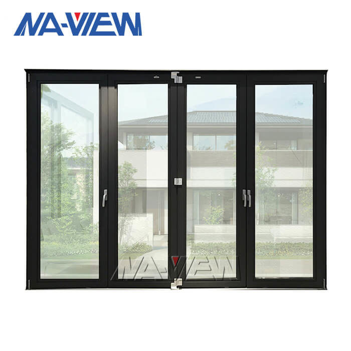 Lato di alluminio lungo americano Windows scorrevole Multifold piegante Bifold di norma di Guangdong NAVIEW grande per la Camera fornitore
