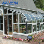 Sunroom di vetro di alluminio prefabbricato dell'interno di recinzione del patio di 4 stagioni fornitore