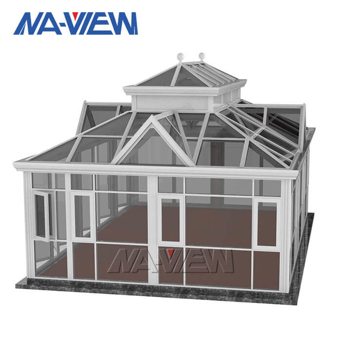 Ha annunciato il Sunroom all'aperto del soffitto di cattedrale di timpano del Sunroom moderno del tetto fornitore