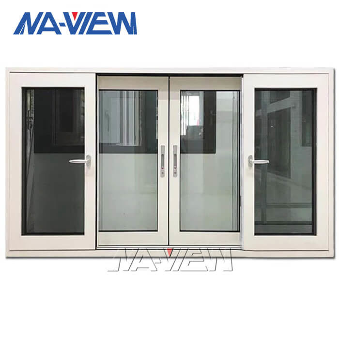 Finestra di scivolamento di alluminio bianca singolo di vetro di Guangdong NAVIEW Panama 4Mm fornitore